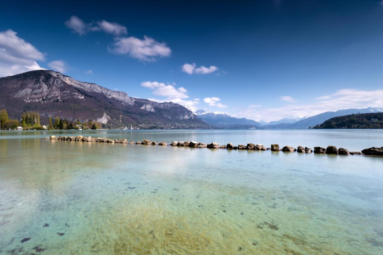 Swan Lake - Design Apartment Facing Lake Annecy Bagian luar foto